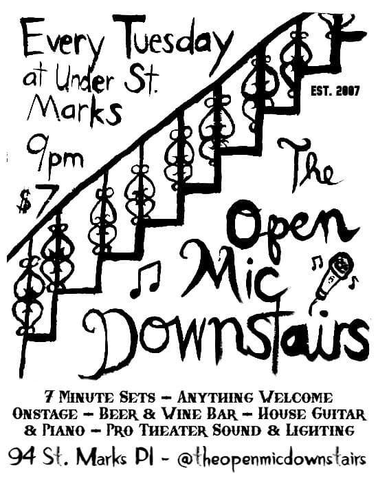 The Open Mic Downstairs @ Frigid New York