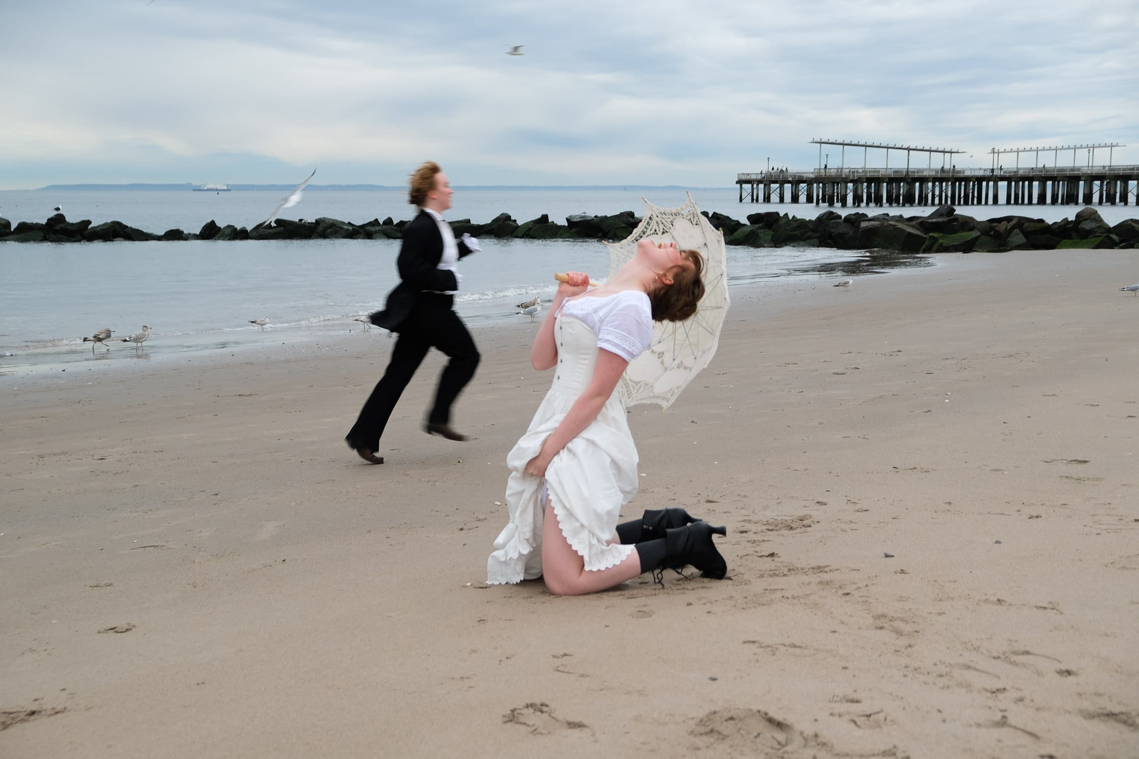 fainting couch: a one woman show... (with a butler)