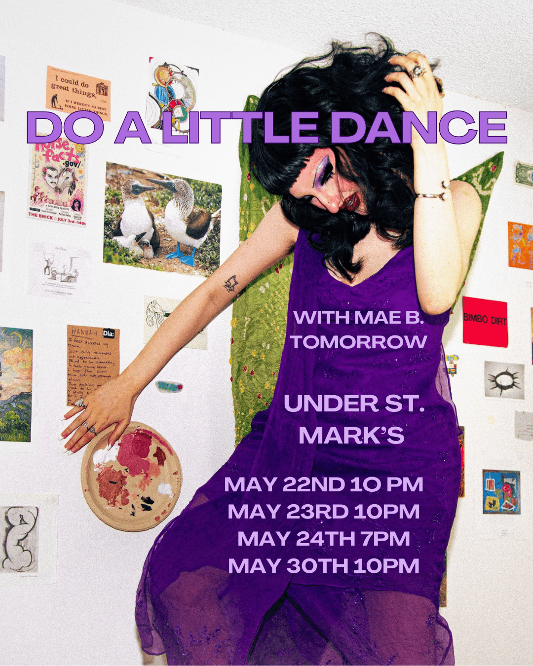 Do a Little Dance with Mae B. Tomorrow