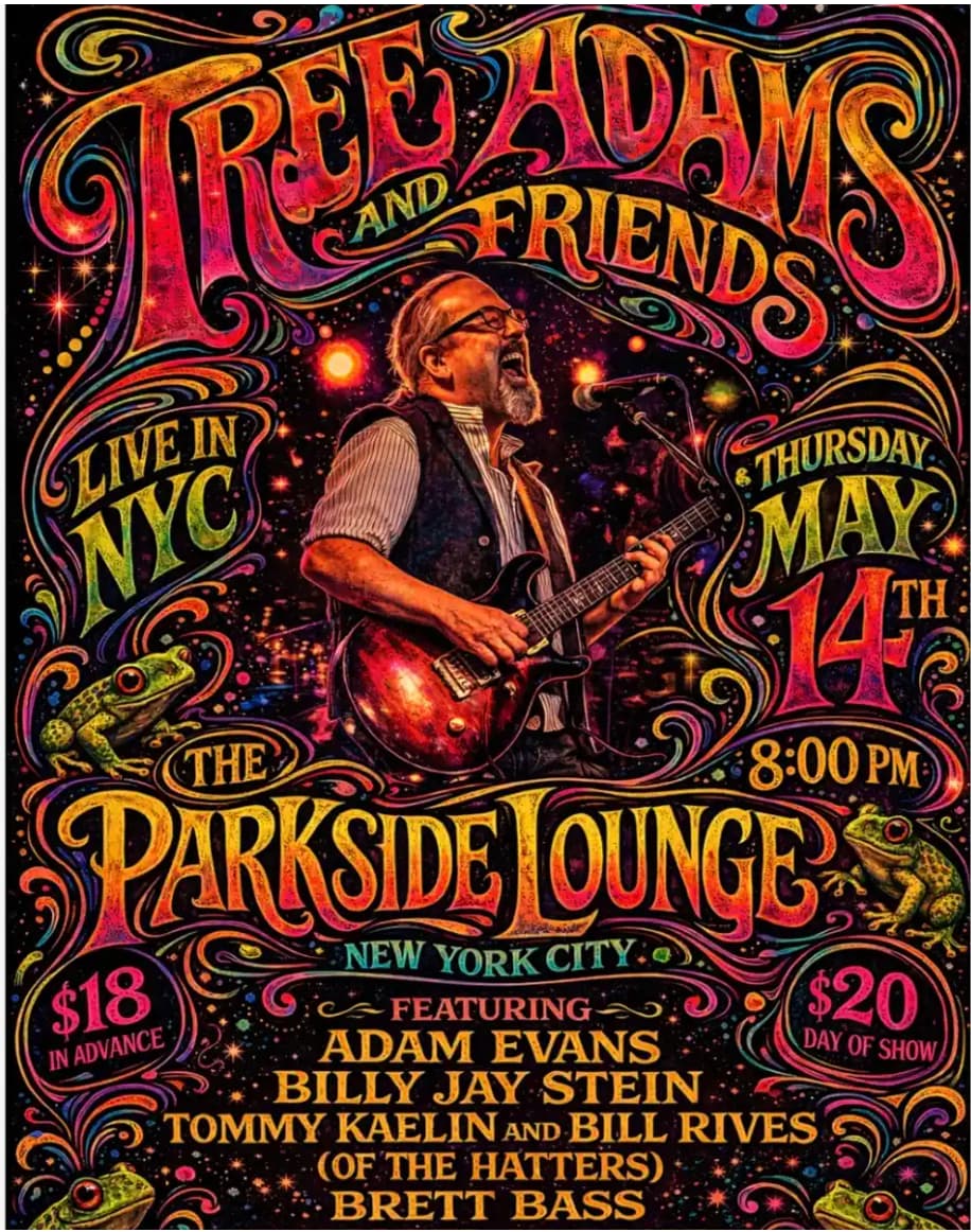 Tree Adams and Friends Live In NYC