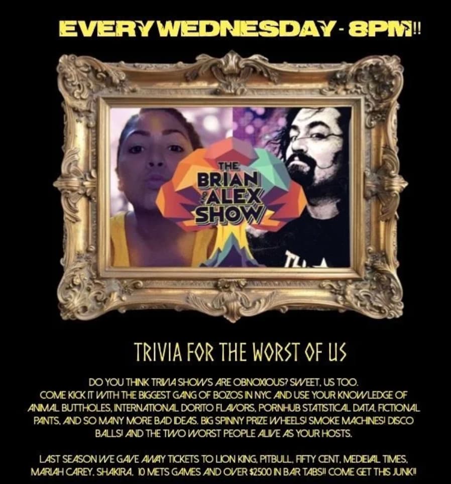 The brian and alex trivia show
