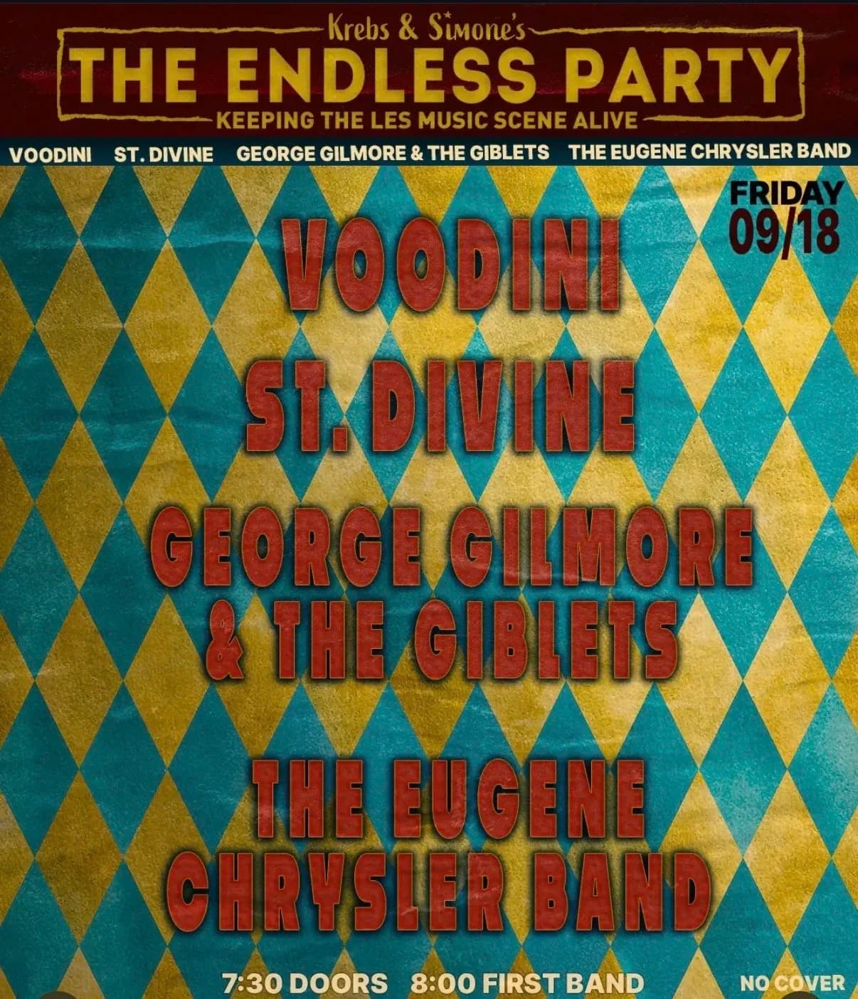 KREBβs & SIMONE PRESENT: THE ENDLESS PARTY