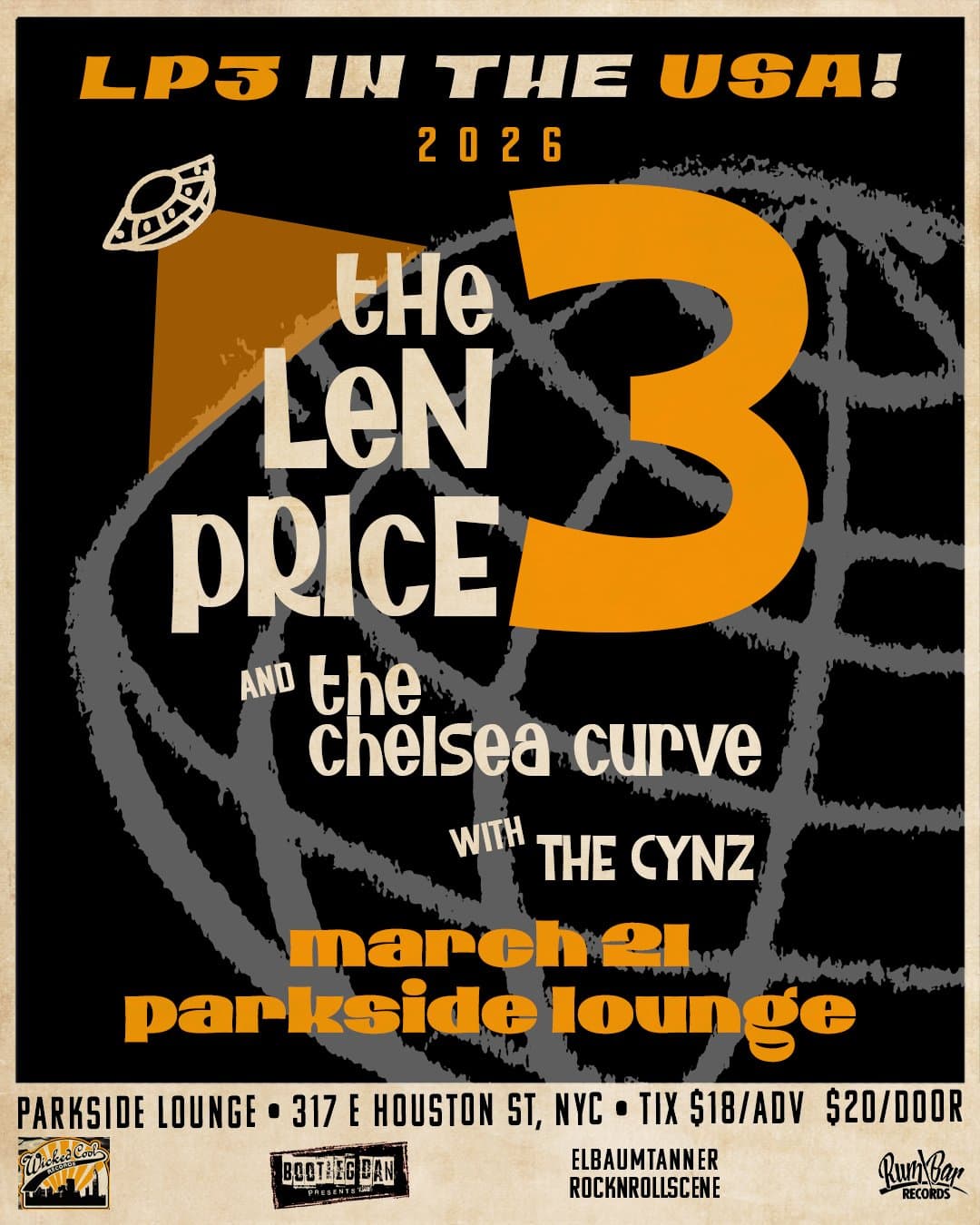 The Len Price 3 plus the Chelsea Curve and the Cynz
