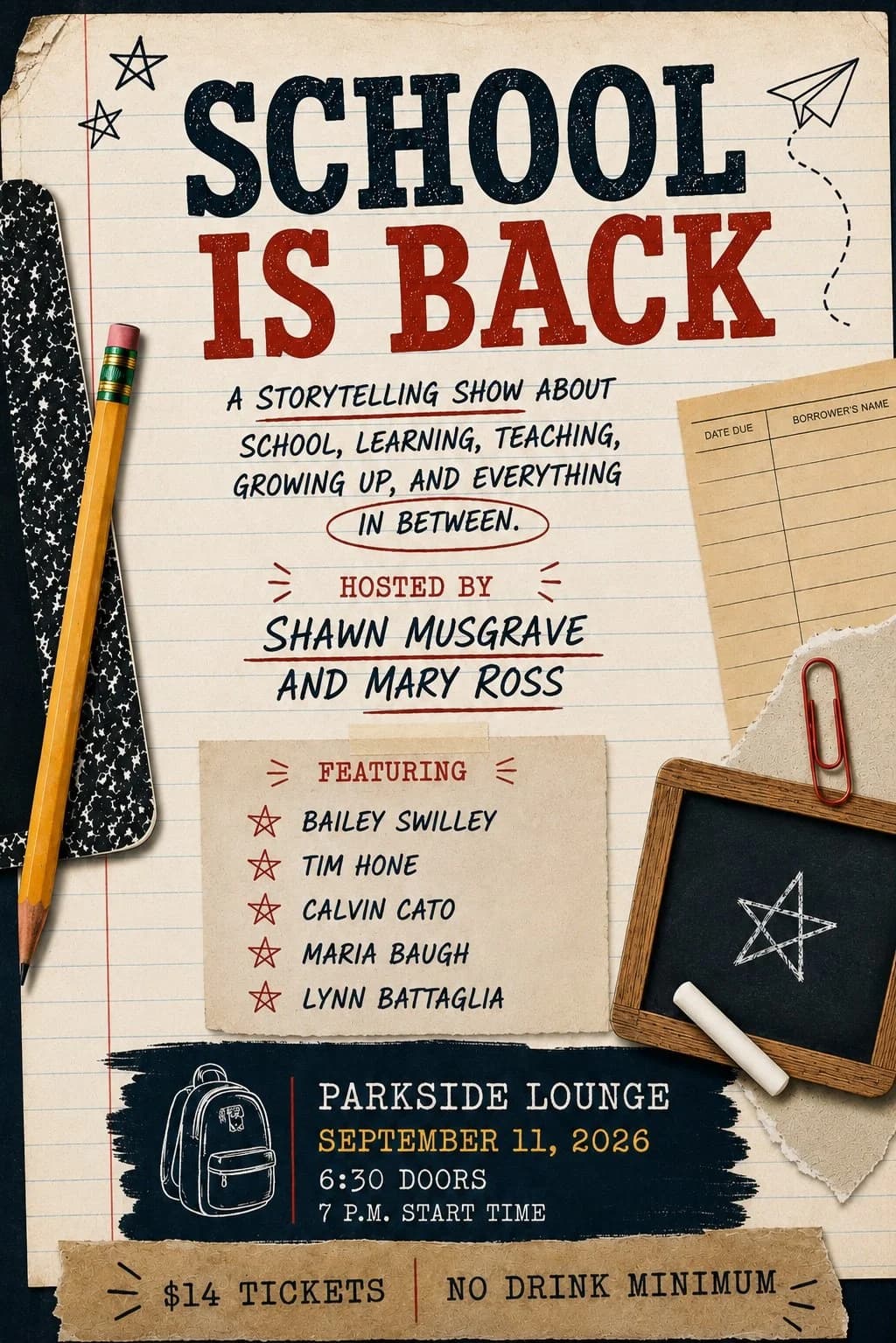 School is Back: a Storytelling Show