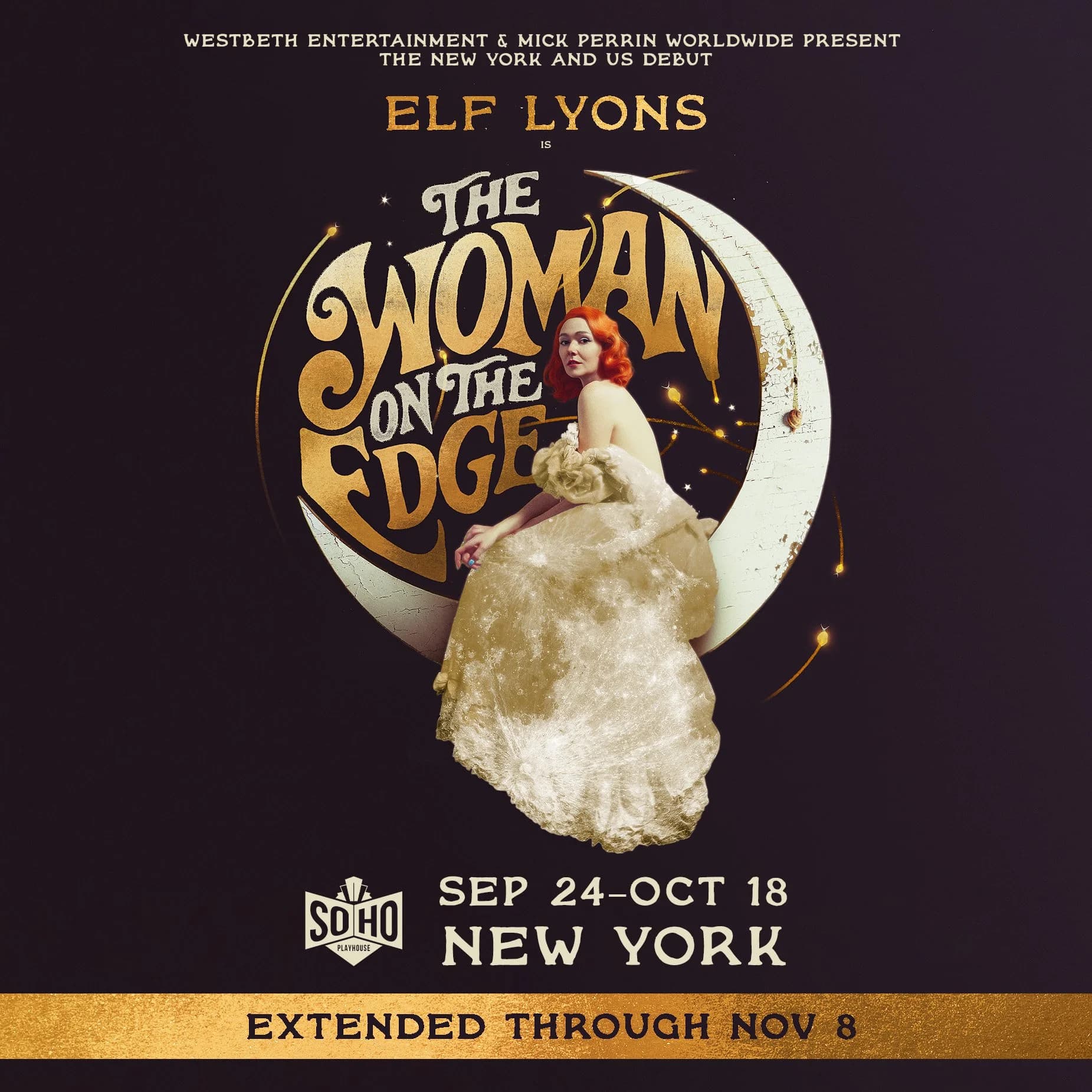 Elf Lyons: THE WOMAN ON THE EDGE