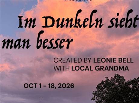 Im Dunkeln sieht man Besser