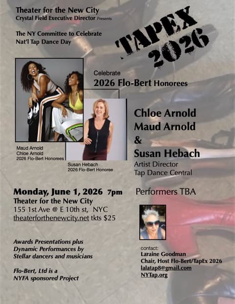 TapEx 2026June 1Monday, June 1, 2026 at 7 PMMonday, June 1, 2026 at 7 PM Tickets