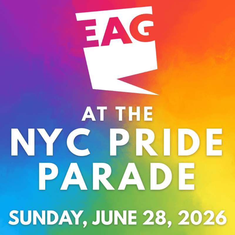 March with EAG in the NYC Pride Parade